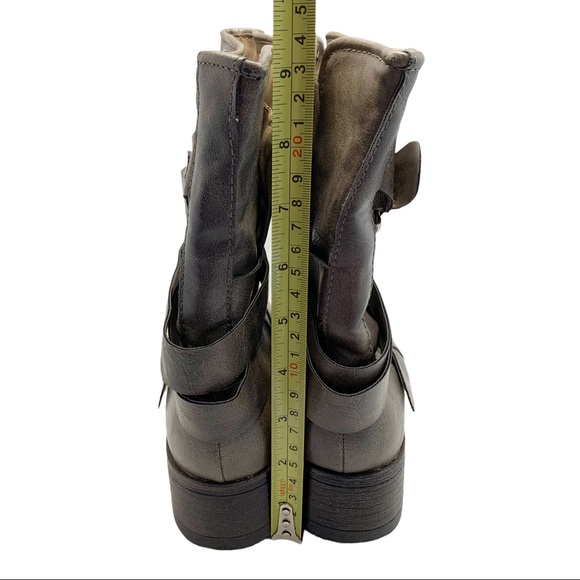 Curfew Anna Brown Strappy Slip On Chelsea Boots 6 - Picture 8 of 9